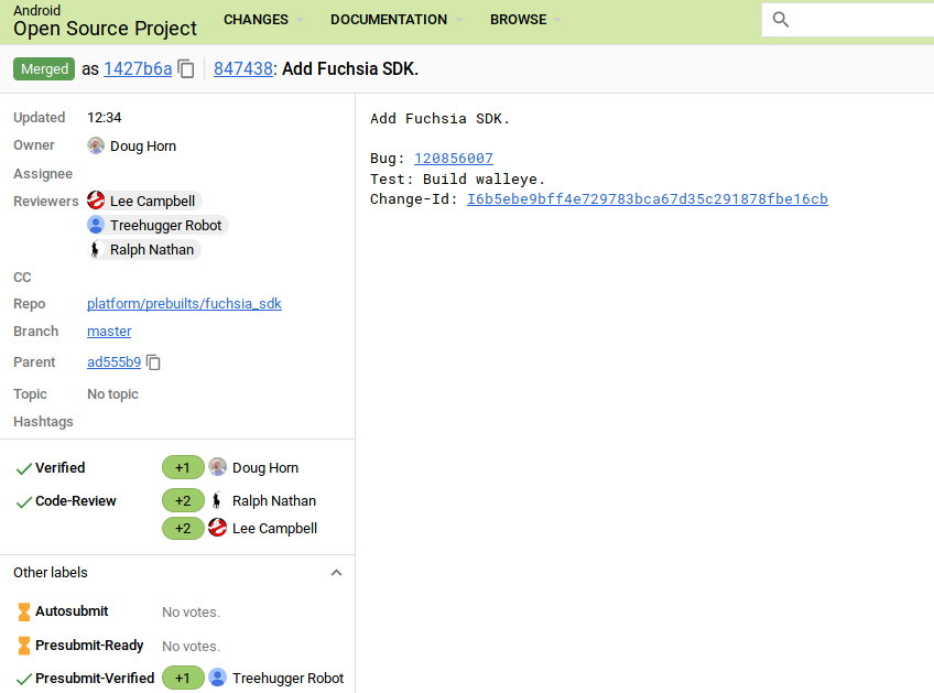 Add Fuchsia SDK